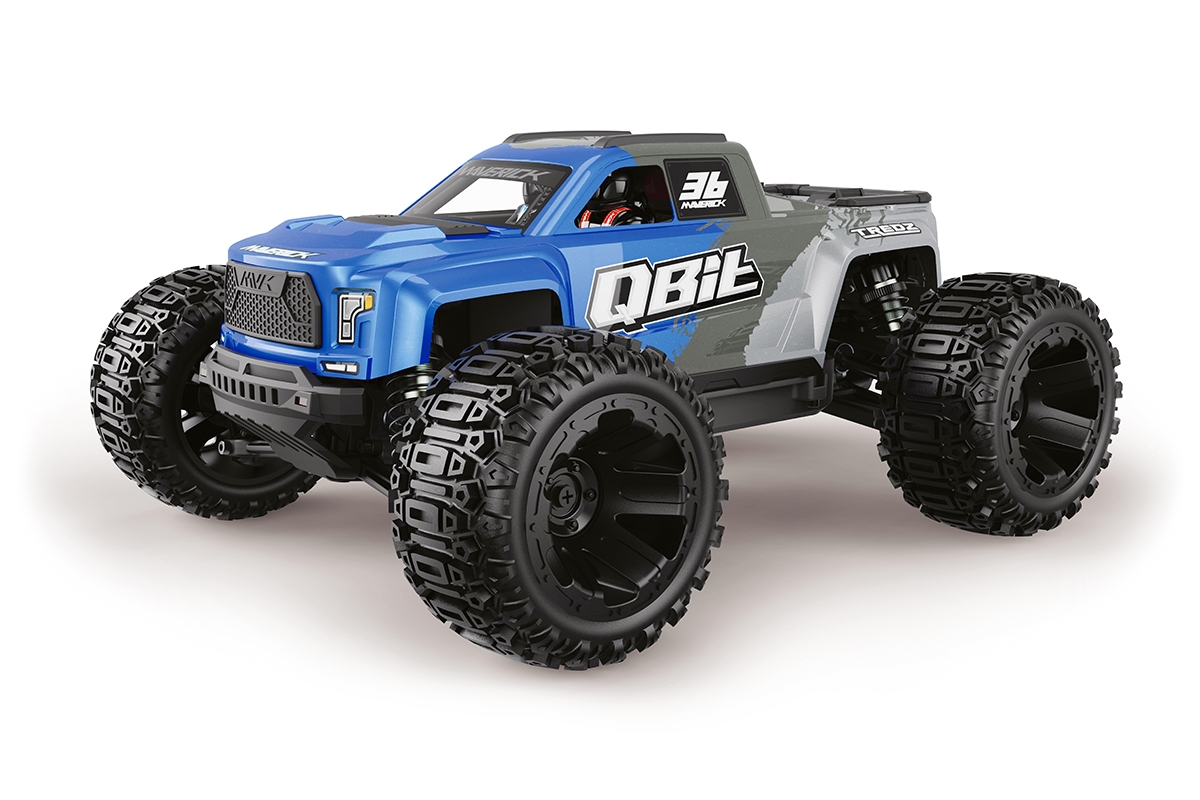Fotografie produktu: Maverick Qbit MT 1/16th Monster Truck - Modrý