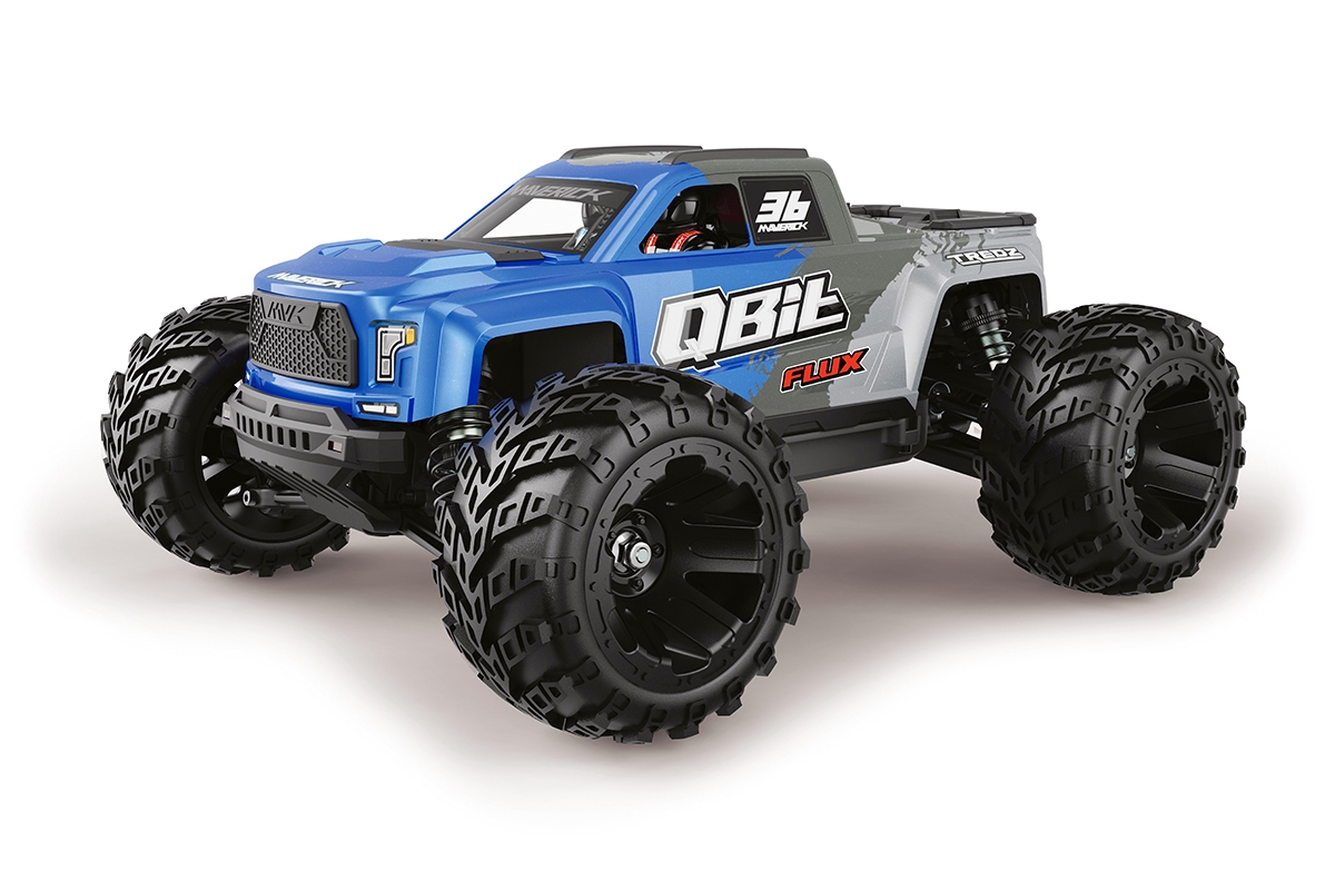 Fotografie produktu: Maverick Qbit MT Flux 1/16th Monster Truck - Modrý