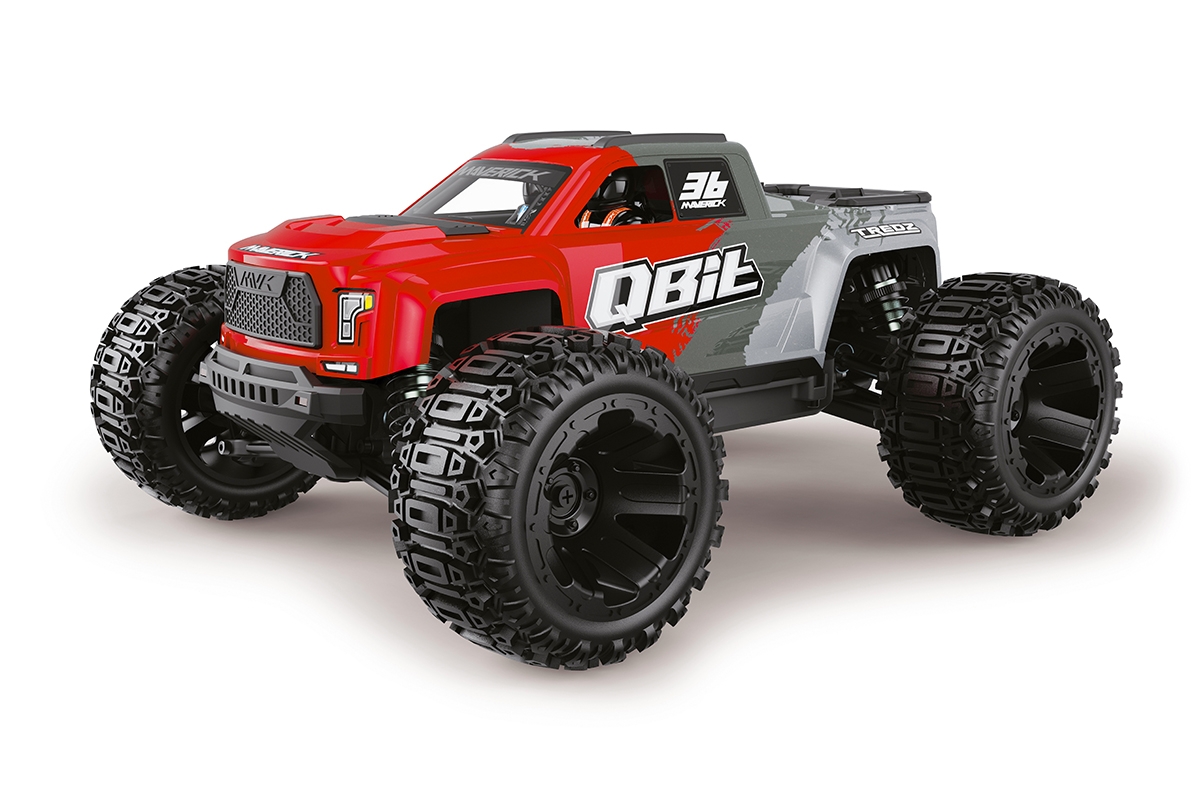 Fotografie produktu: Maverick Qbit MT 1/16th Monster Truck - Červený