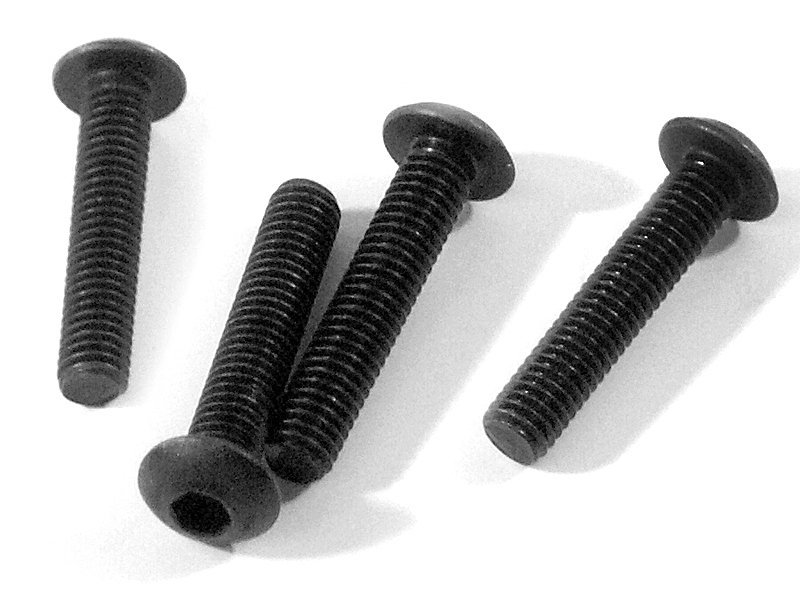 Fotografie produktu: HPI Šroub imbus s půlkulatou hlavou M3x15mm 4ks