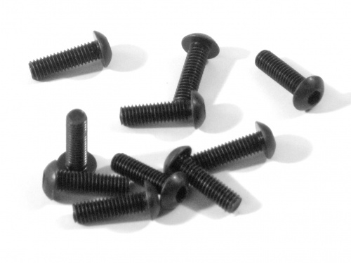 Fotografie produktu: HPI Šroub imbus s čočkovou hlavou M3x10mm, 10ks