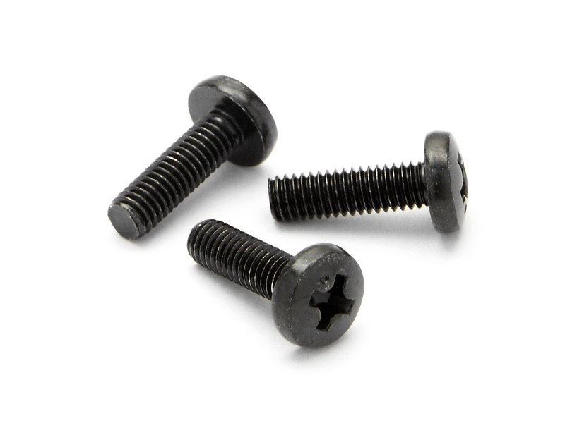 Fotografie produktu: HPI Šroub s půlkulatou hlavou M3x10mm (6ks)