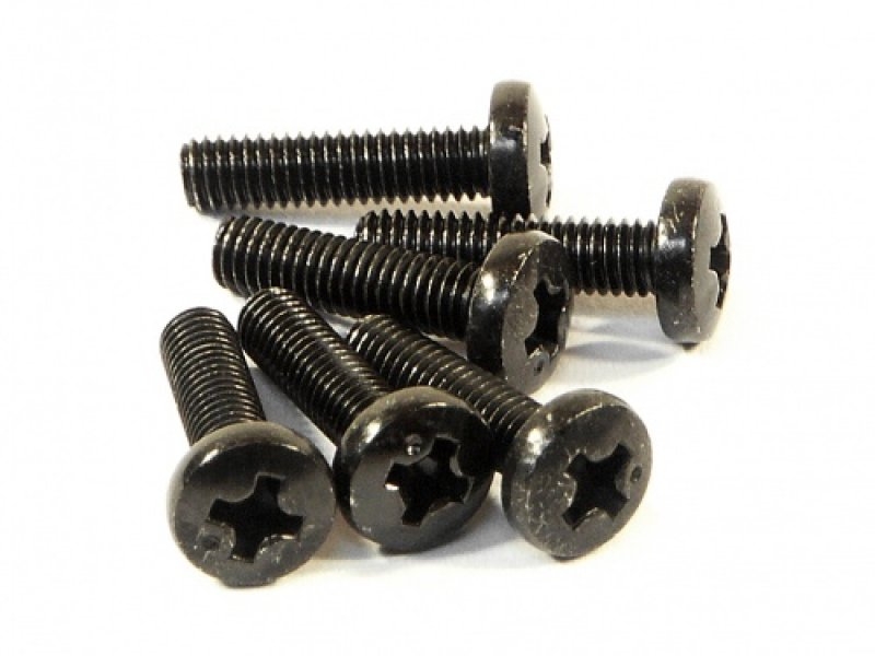 Fotografie produktu: HPI Šroub s půlkulatou hlavou M3x12mm (6ks)