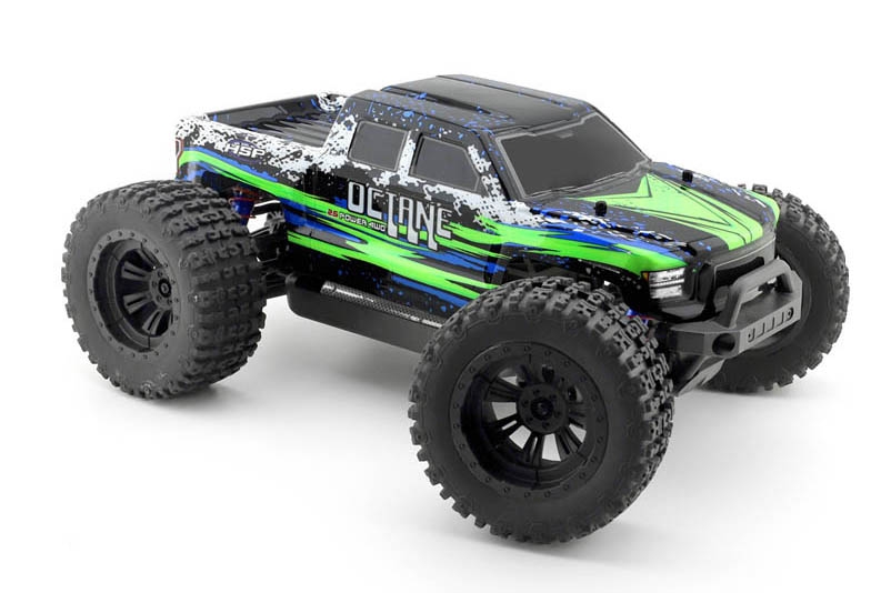 Fotografie produktu: HSP Octane 1/10 2,4 GHz Brushed Monster Truck, Zelený