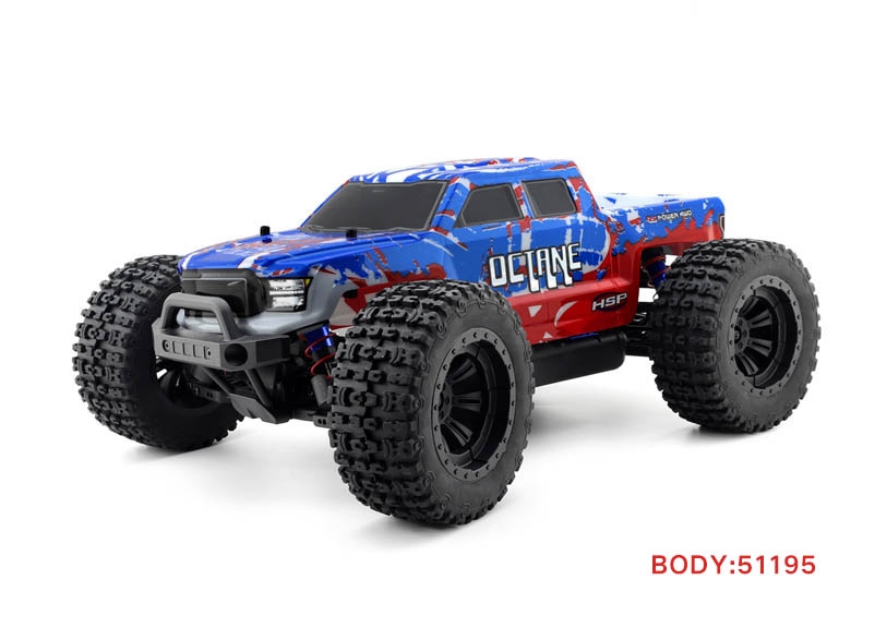 Fotografie produktu: HSP Octane PRO 1/10 2,4 GHz Brushless Monster Truck, Modrý