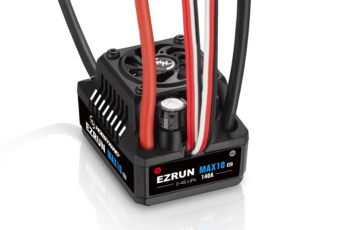 Fotografie produktu: HOBBYWING EZRUN MAX10 G2 140A regulátor