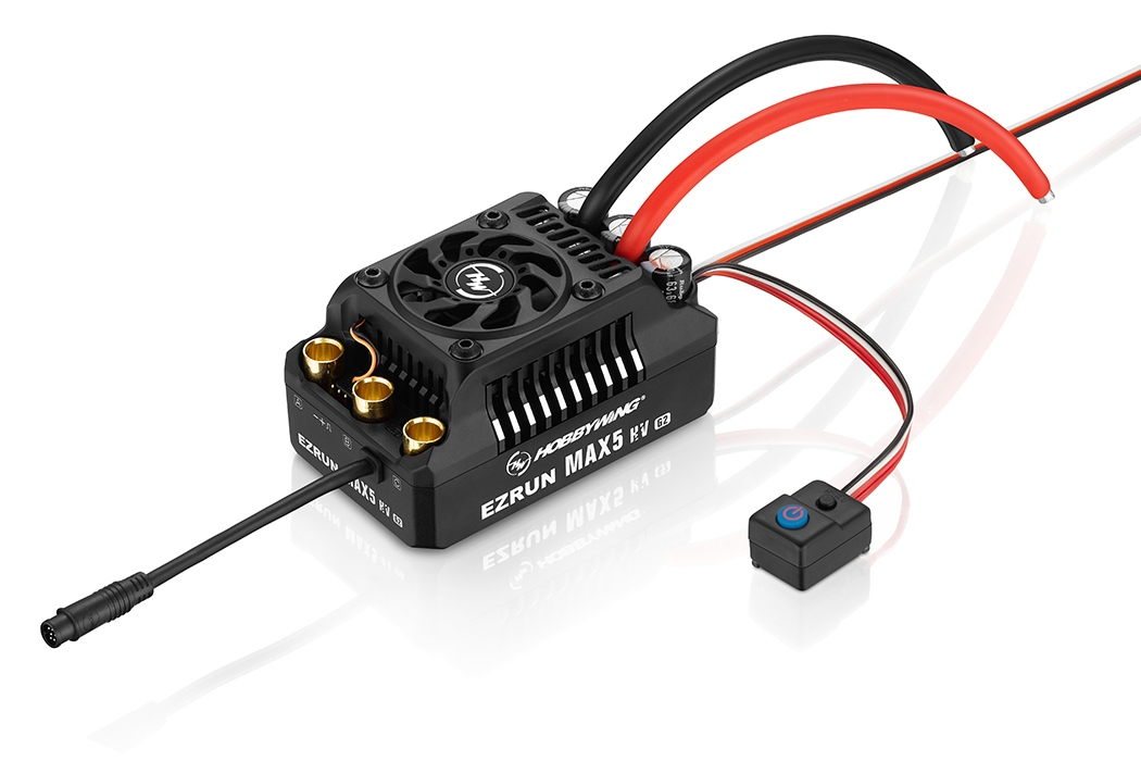 Fotografie produktu: HOBBYWING EZRUN MAX5 HV G2 250A regulátor