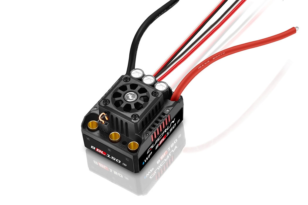 Fotografie produktu: HOBBYWING QuicRun Waterproof 8BL150 G2 bezsenzorový regulátor