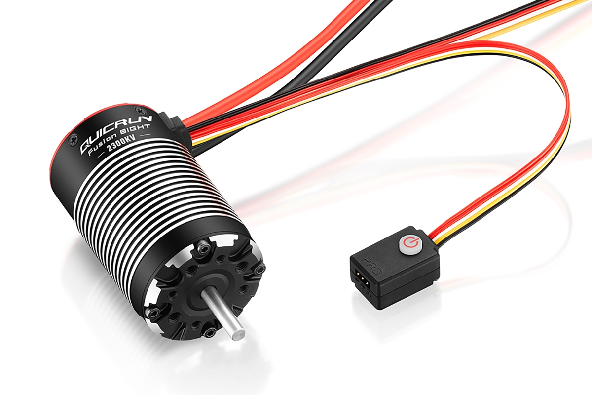 Fotografie produktu: HOBBYWING QuicRun Fusion 8IGHT 2300KV s integ. regulátorem 80A