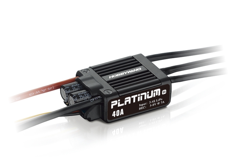 Fotografie produktu: HOBBYWING PLATINUM-40A-V4