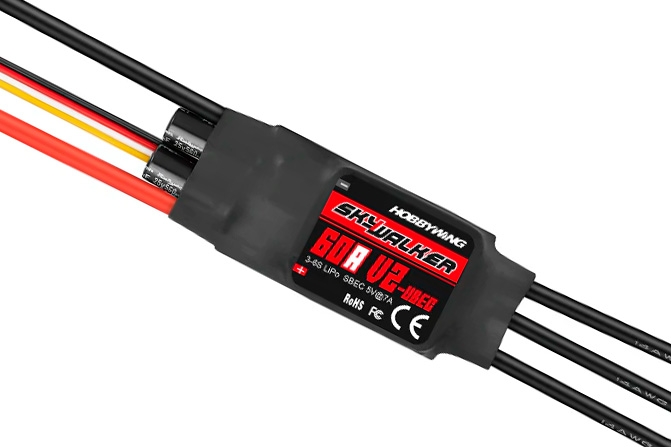 Fotografie produktu: HOBBYWING Skywalker 60A V2