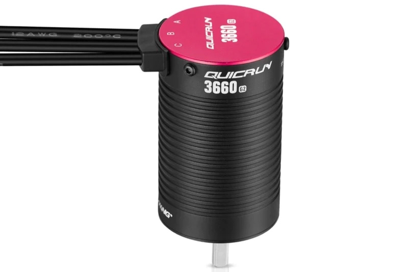 Fotografie produktu: HOBBYWING QuicRun 3660SL G2 3150Kv - černý