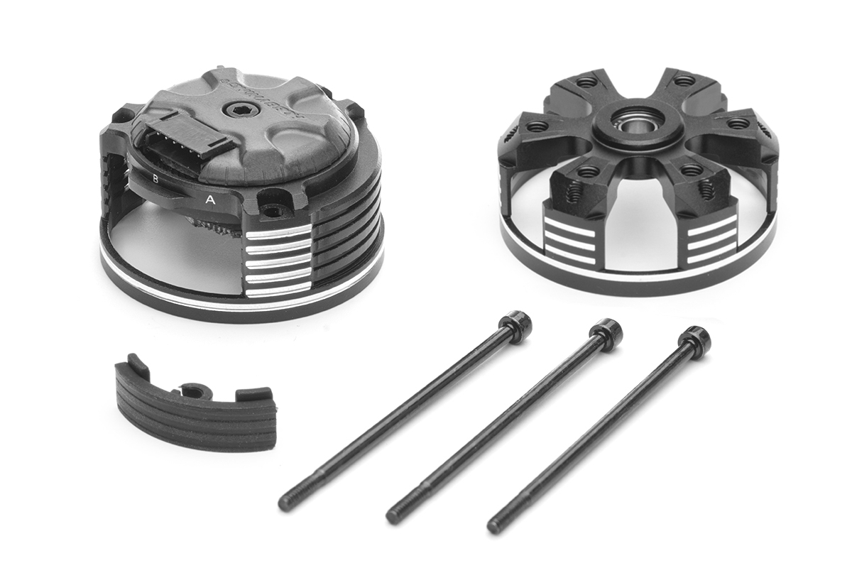 Fotografie produktu: HOBBYWING V10 G3 přední a zadní čelo (Hole-B) pro motory 3,5 až 5,0 závitů