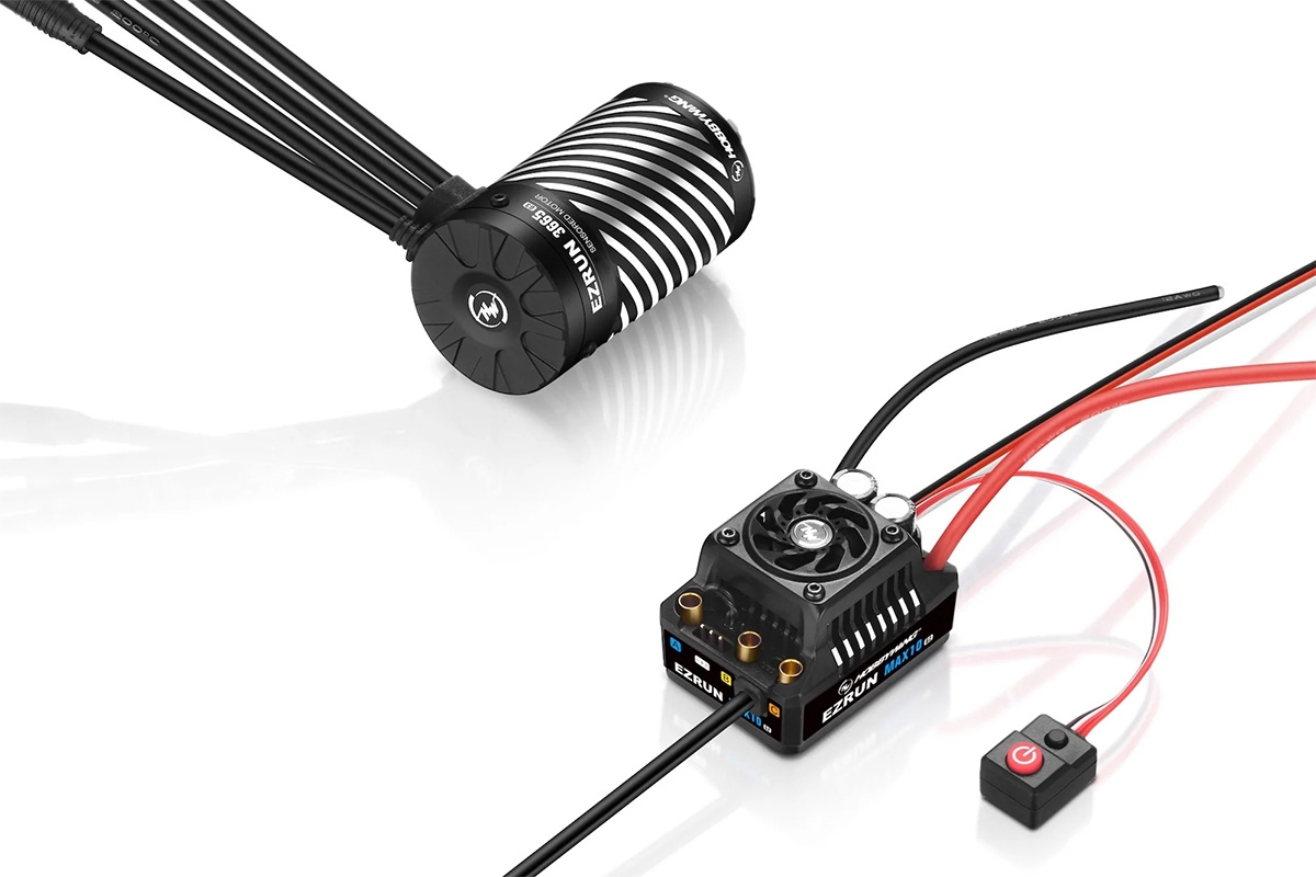 Fotografie produktu: HOBBYWING COMBO EZRUN MAX10 G2 140A/3665SD 3200kv G3