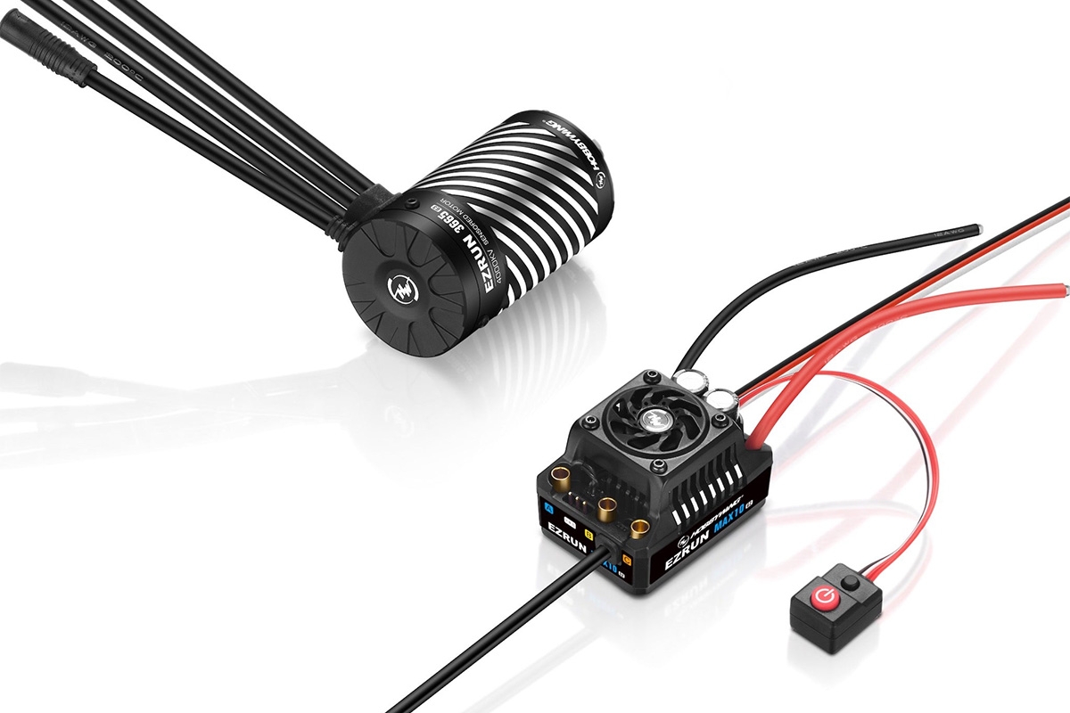 Fotografie produktu: HOBBYWING COMBO EZRUN MAX10 G2 140A/3665SD 4000kv G3