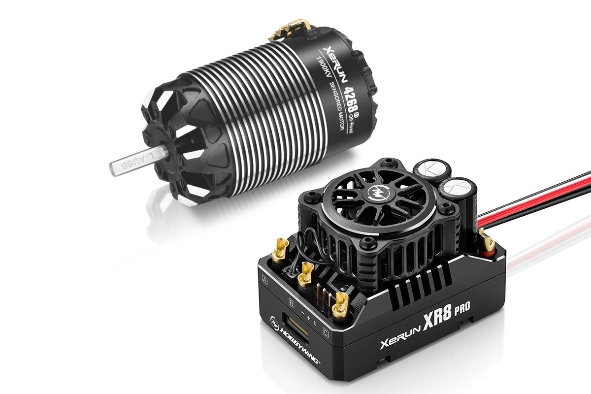 Fotografie produktu: HOBBYWING COMBO XR8 Pro G3/4268 G3 1900Kv