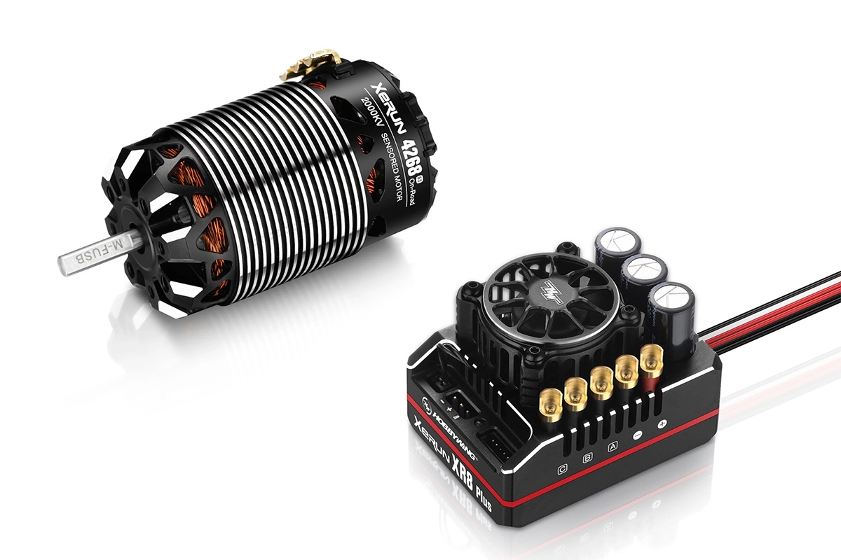 Fotografie produktu: HOBBYWING COMBO XERUN XR8 Plus G2S-4268-2000KV
