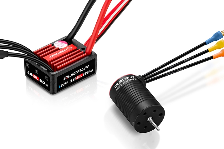 Fotografie produktu: HOBBYWING COMBO QuicRun16BL30 G2 s 2435SL 6500Kv G3