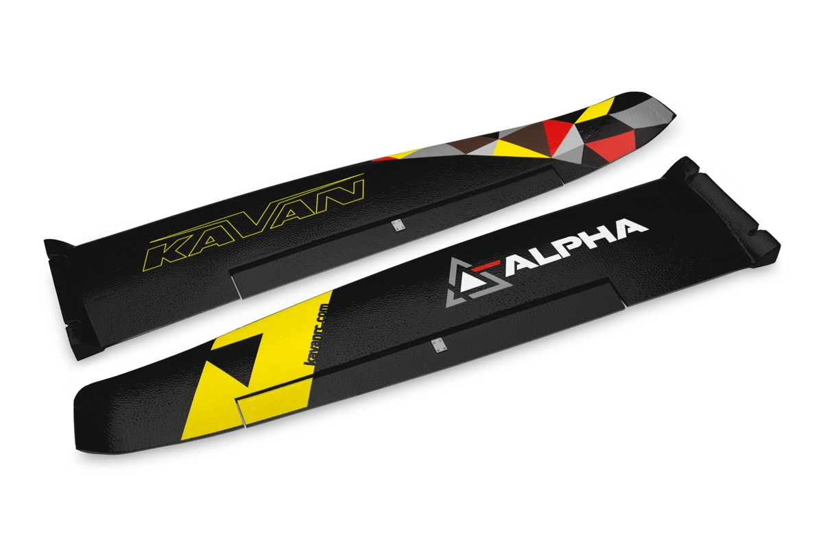 Fotografie produktu: KAVAN Alpha 1500V2 - křídla - černá povrchovka