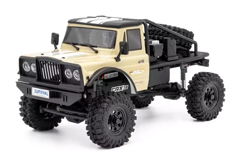 Fotografie produktu: RTR HOBBYTECH CRX18 Truck Trial 1/18, 4wd, Honcho verze, - písečná barva
