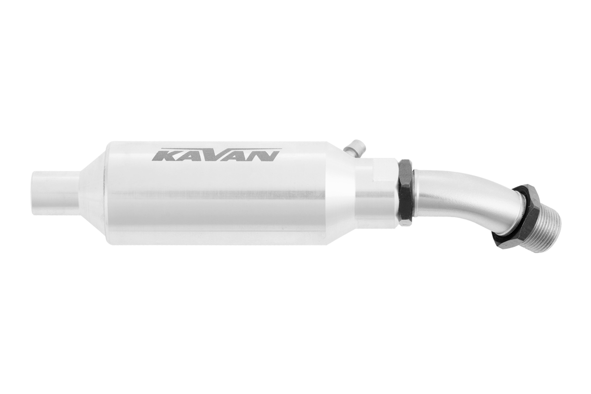 Fotografie produktu: KAVAN Tlumič s kolínkem a matkou FS70AR, FS91AR