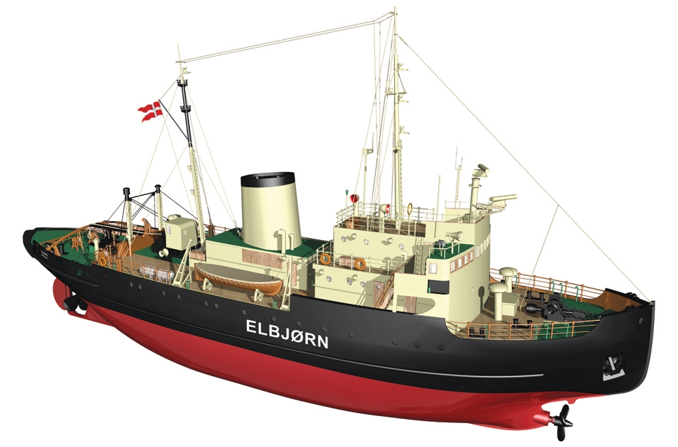 Fotografie produktu: Billing Boats Elbjorn "Icebreaker" 1:75