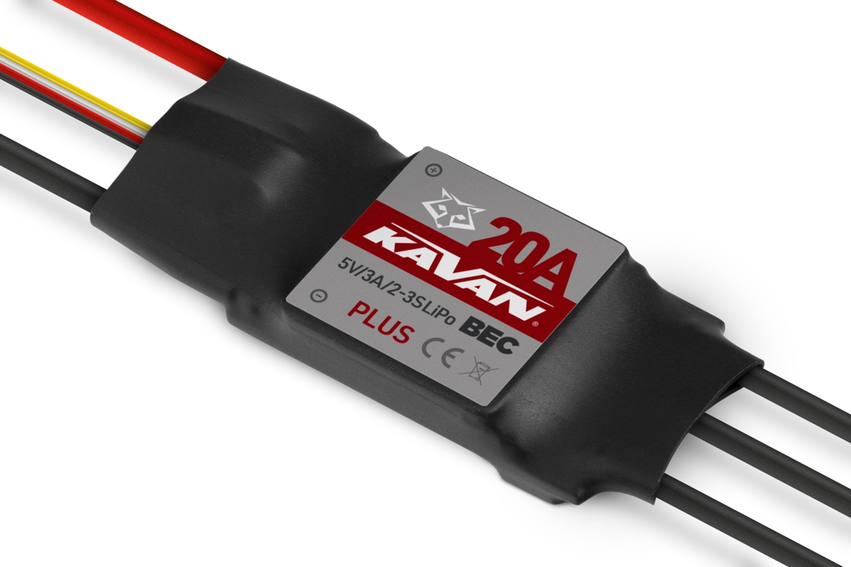 Fotografie produktu: KAVAN R-20B Plus střídavý regulátor 20A BEC