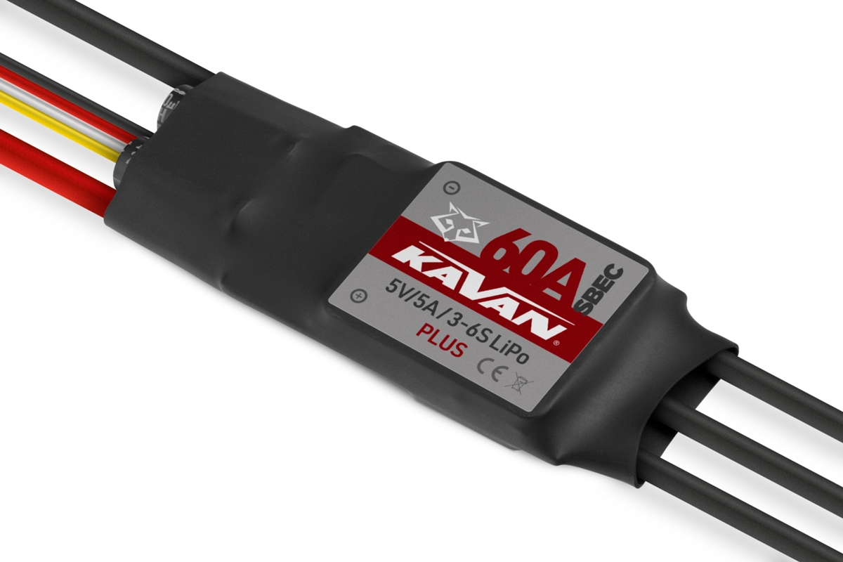 Fotografie produktu: KAVAN R-60SB Plus střídavý regulátor 60A SBEC