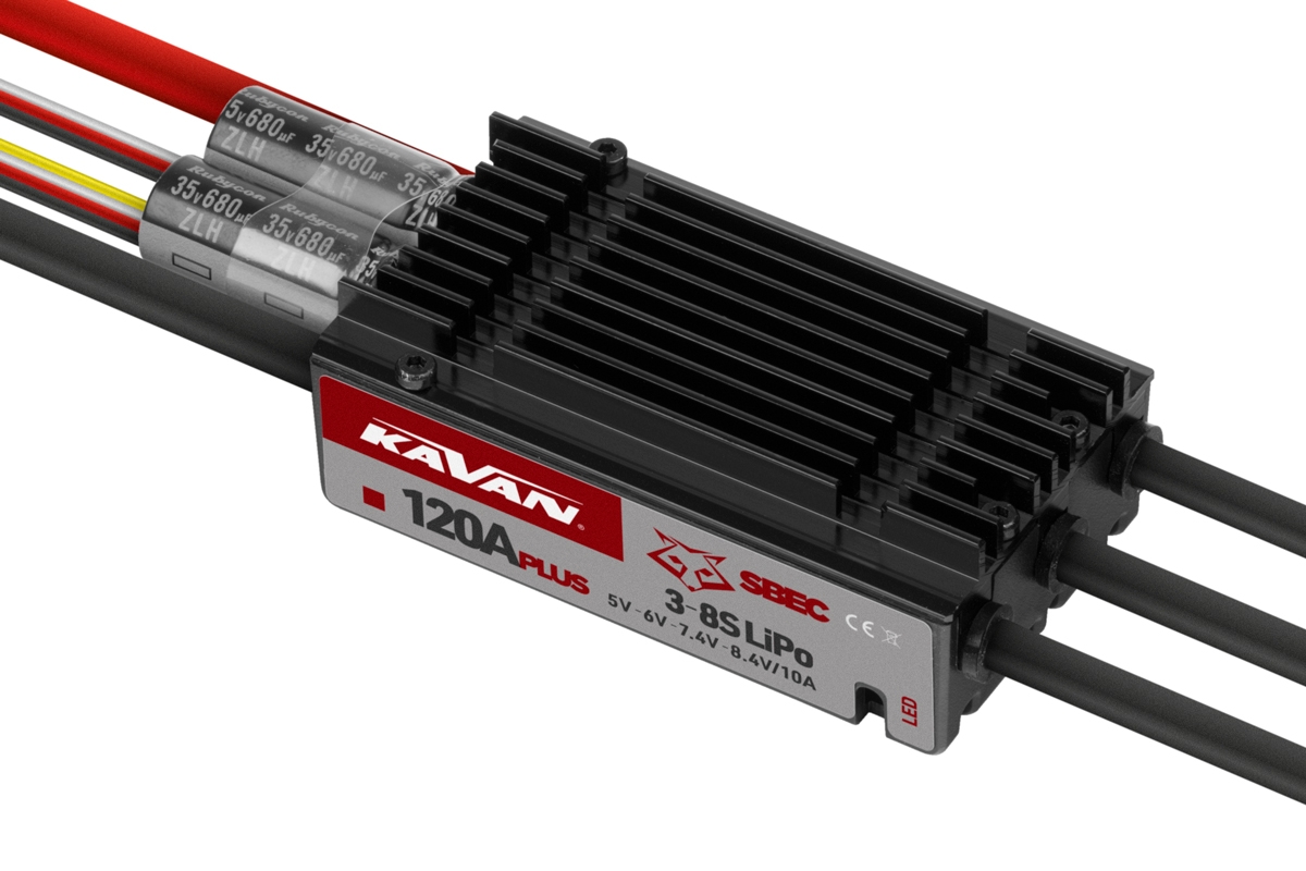 Fotografie produktu: KAVAN R-120SB Plus střídavý regulátor 120A SBEC