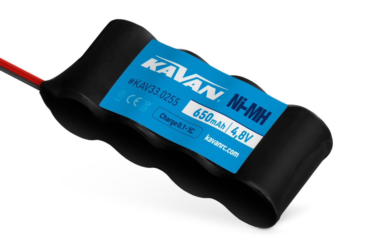 Fotografie produktu: KAVAN NiMH 650mAh/4,8V Rx pack