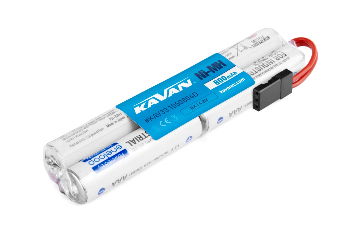 Fotografie produktu: KAVAN 4.8V 800 AAA ENELOOP Sanyo RX 4čl. přijímačový (dlouhý)
