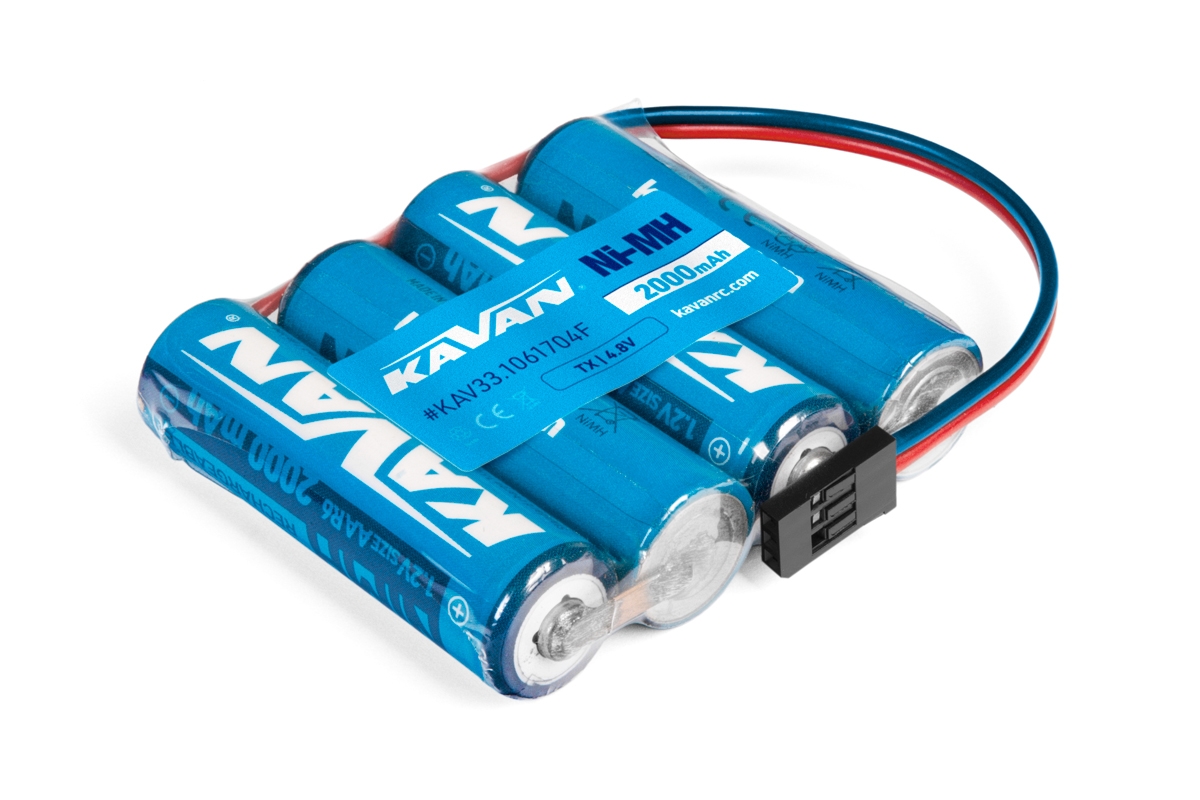 Fotografie produktu: KAVAN NiMH AA 2000mAh/4,8V Tx (Flash 7, LYNX 4S, T6K, T10J, T3PV)