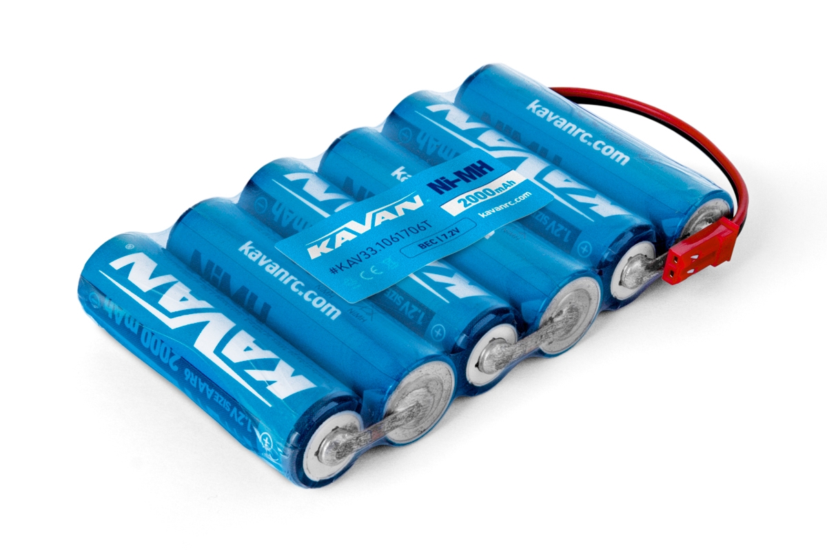 Fotografie produktu: KAVAN NiMH AA 2000mAh/7,2V BEC konektor