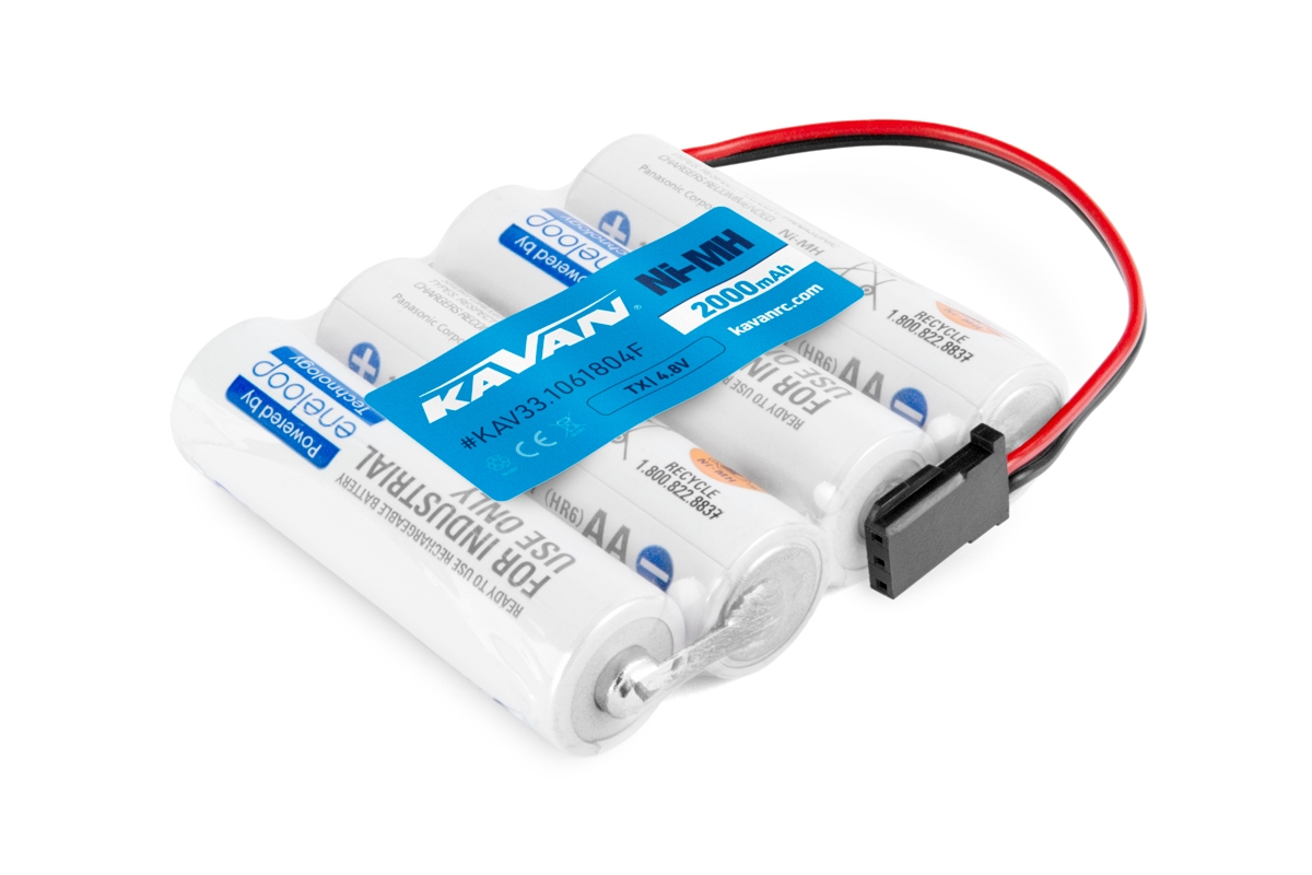 Fotografie produktu: KAVAN 4.8V 2000AA ENELOOP Sanyo Tx (Flash 7, LYNX 4S, T6K, T10J, T3PV) 4čl. plochý