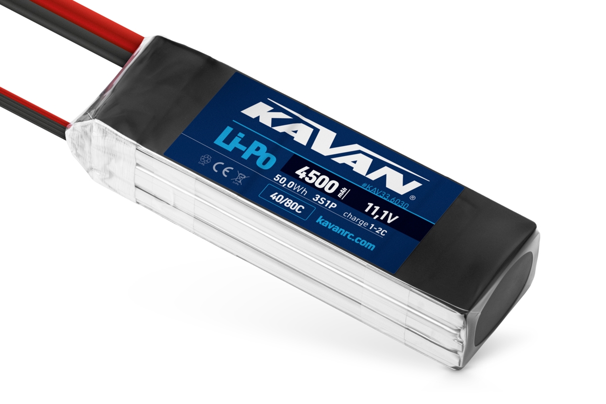 Fotografie produktu: KAVAN Li-Po 4500mAh/11,1V 40/80C 50,0Wh