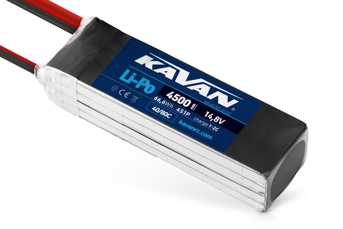 Fotografie produktu: KAVAN Li-Po 4500mAh/14,8V 40/80C 66,6Wh