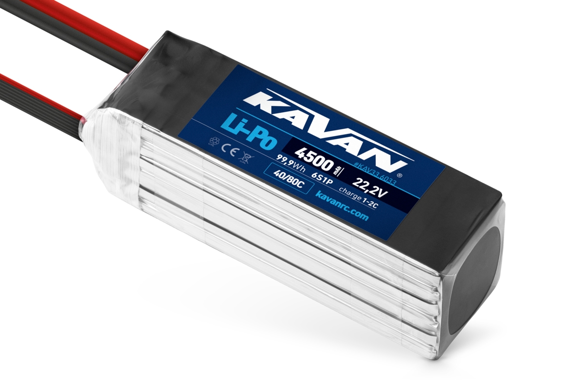 Fotografie produktu: KAVAN Li-Po 4500mAh/22,2V 40/80C 99.9Wh