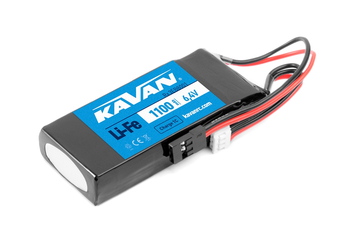 Fotografie produktu: KAVAN Li-Fe 1100mAh/6,4V RX