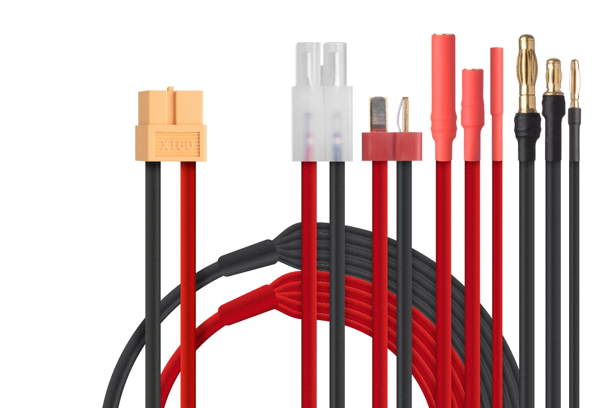 Fotografie produktu: KAVAN XT60 Nabíjecí kabel COMBO (Dean-T; Gold 2; 3,5; 4; Tamiya)