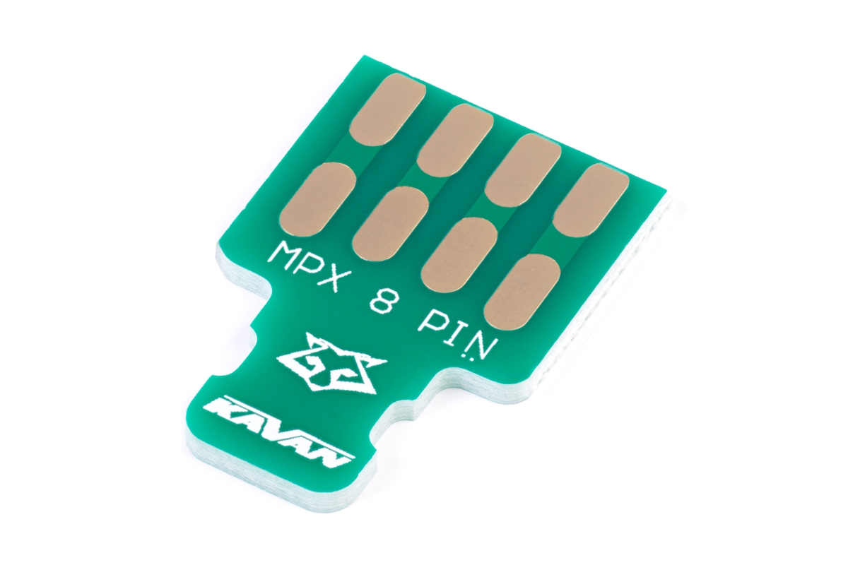 Fotografie produktu: KAVAN Pájecí destička MPX 8pin konektoru 2ks