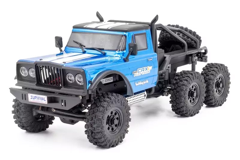 Fotografie produktu: RTR HOBBYTECH CRX18 Truck Trial 1/18, 6x6 - modrá