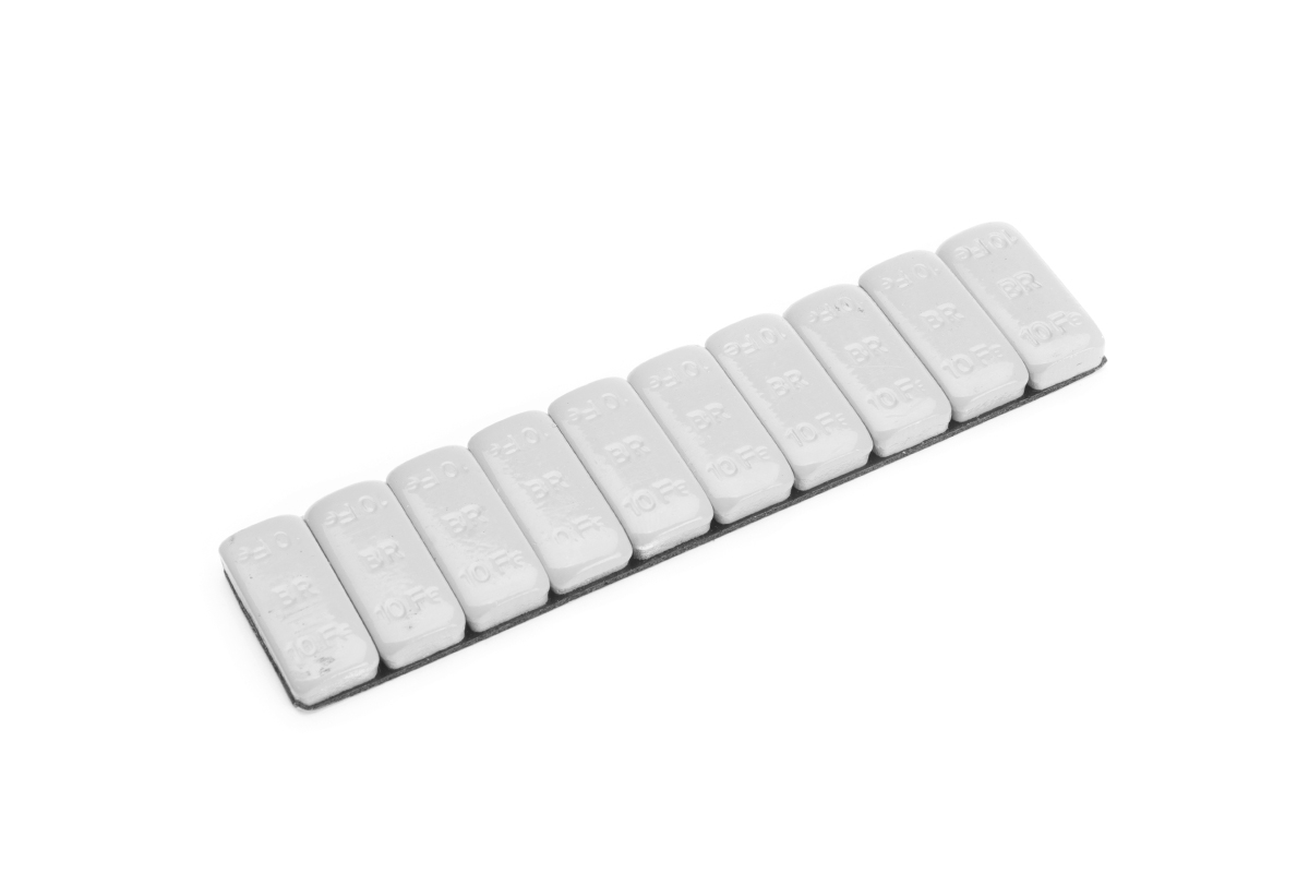 Fotografie produktu: KAVAN Samolepící Low Profile závaží 10krát 10g (100g) - 10 ks.