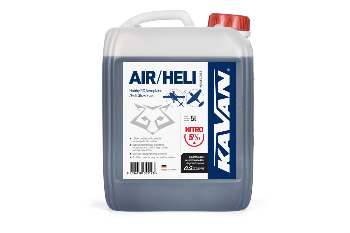 Fotografie produktu: KAVAN Air/Heli 5% nitro 5l