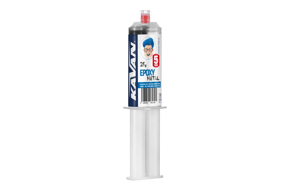 Fotografie produktu: KAVAN Epoxy Metal 5min 25g dávkovač