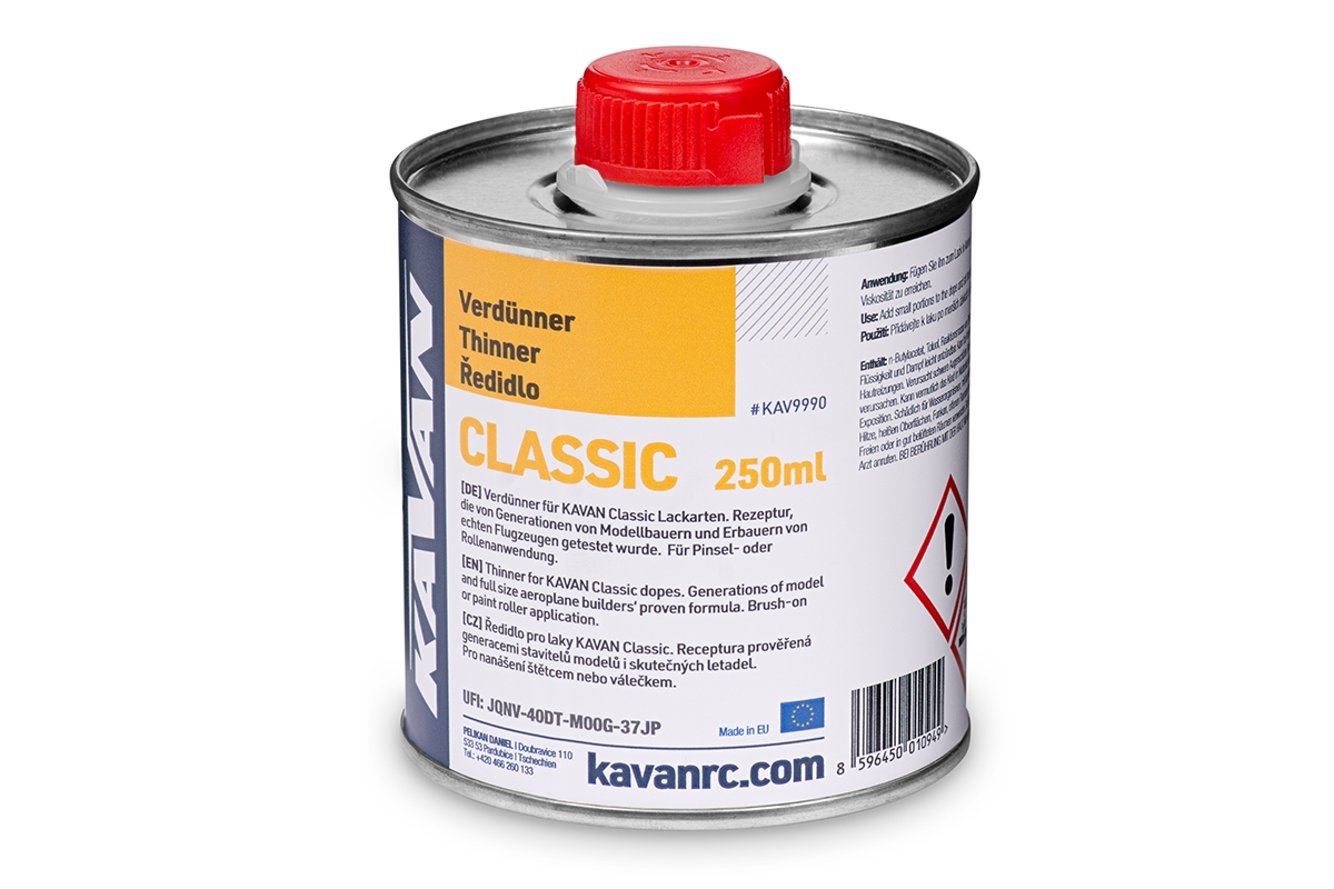 Fotografie produktu: KAVAN ředidlo Classic 250ml