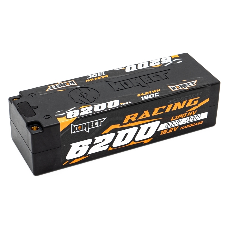 Fotografie produktu: KONECT HiVolt-LiPo 6200mah 15.2V 130C 4S1P 94,24Wh (G5)
