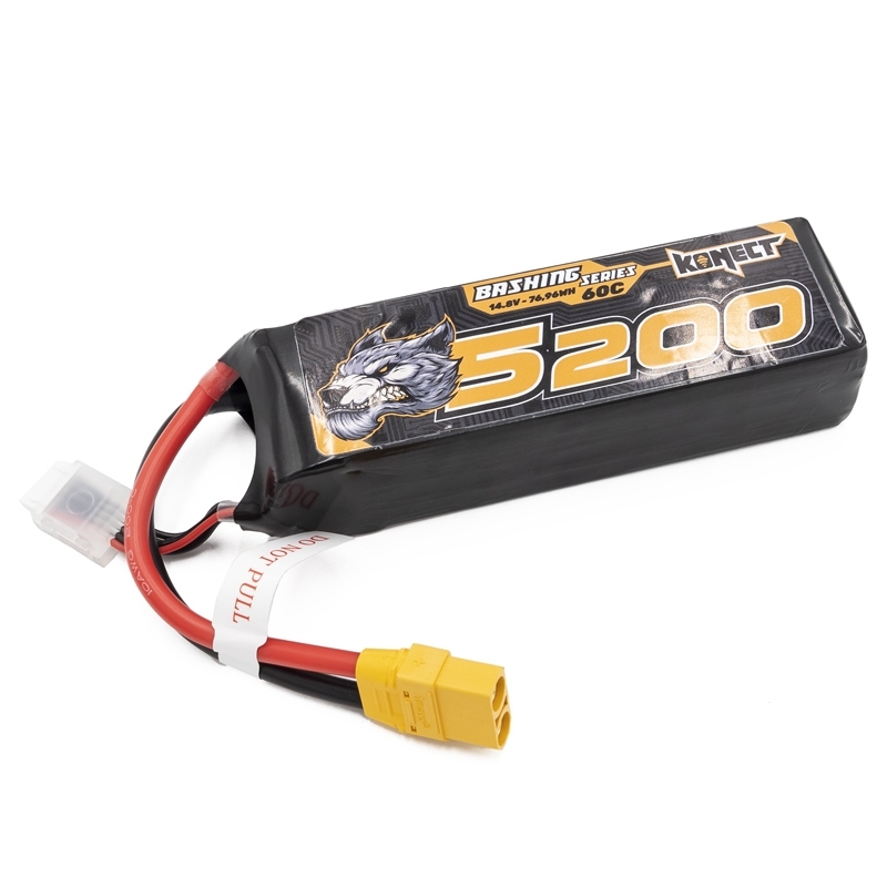 Fotografie produktu: KONECT LiPo 5200mah 14.8V 60C 4S1P 79,96Wh, XT90 konektor