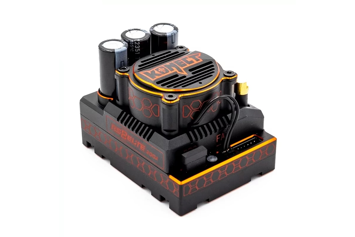 Fotografie produktu: 1/8 KONECT RS8 Elite racing střídavý senzorový 200A regulátor