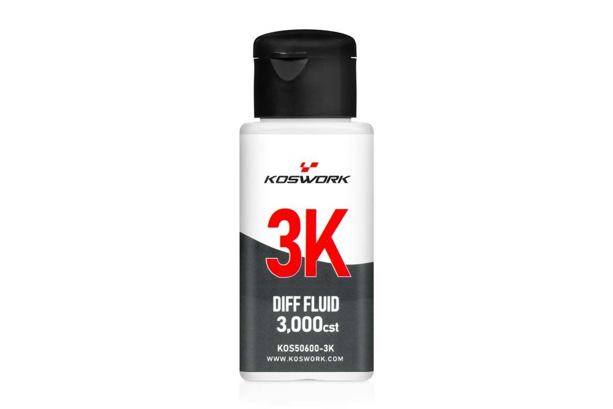 Fotografie produktu: Koswork 3000cst Silikonový olej do diferenciálu (70 ml)