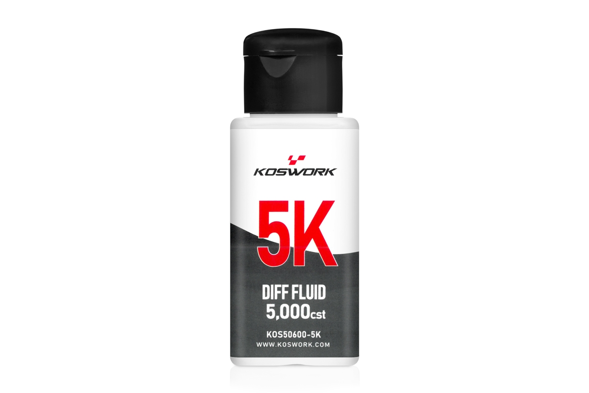 Fotografie produktu: Koswork 5000cst Silikonový olej do diferenciálu (70 ml)